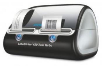 Dymo LabelWriter 450 Twin Turbo - Etiketten-/Labeldrucker s/w Etiketten-/Labeldrucker - 300 dpi - 1,18 ppm