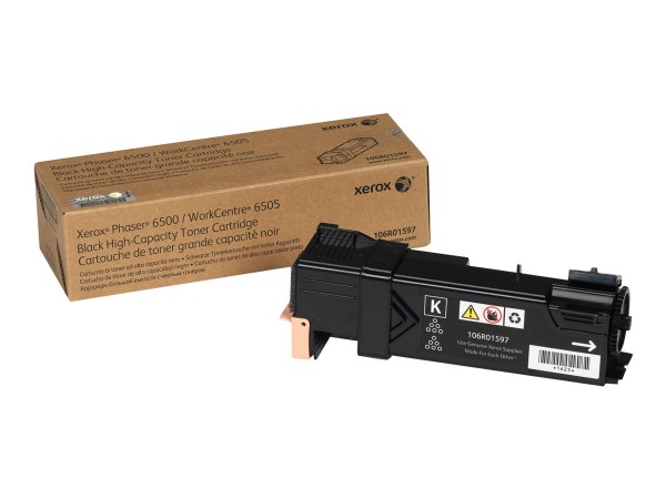 Original Toner für XEROX/Tektronix Phaser 6500, schwarz