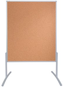 FRANKEN Moderationstafel PRO, 1.200 x 1.500 mm, Kork braun