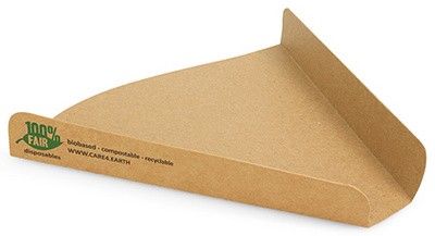 PAPSTAR Pizza-Tray "pure", Maße: 180 x 170 x 25 mm