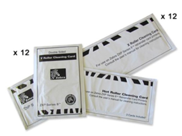 ZEBRA ZEBRA CLEANING CARD KIT ZXP SERIES8