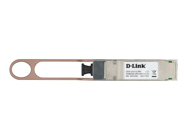 D-LINK D-LINK 40G QSFP+ SR Transceiver, 40 Gigabit Multimode Fiber (MPO)