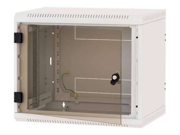 TRITON RBA-04-AS6-CAX-A1, 19" Wandschrank einteilig 4HE 595mm, Vollglastür RBA-04-AS6-CAX-A1