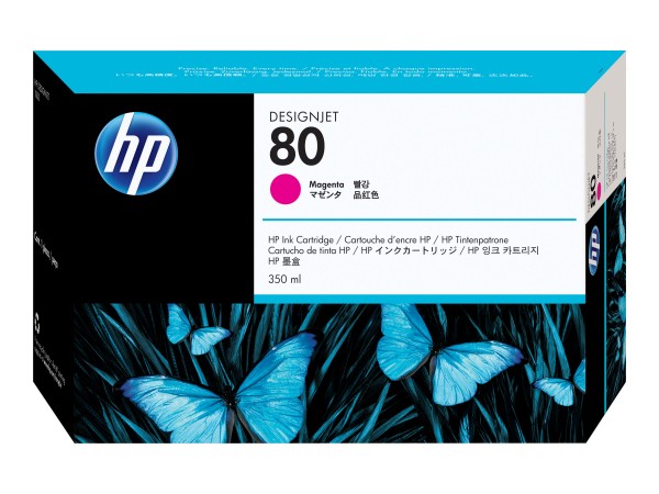 HP Inc. Tintenpatrone Nr.:80, magenta