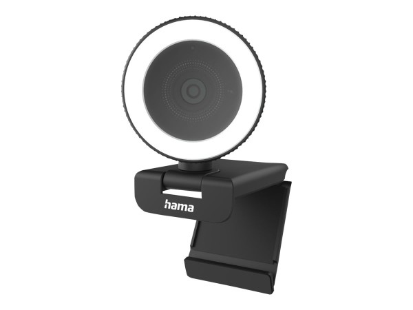 HAMA C-800 Pro Webcam 2560 x 1440 Pixel Klemm-Halterung 00139993