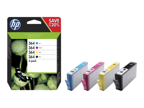 HP Inc. INK CARTRIDGE NO 364 B/C/M/Y