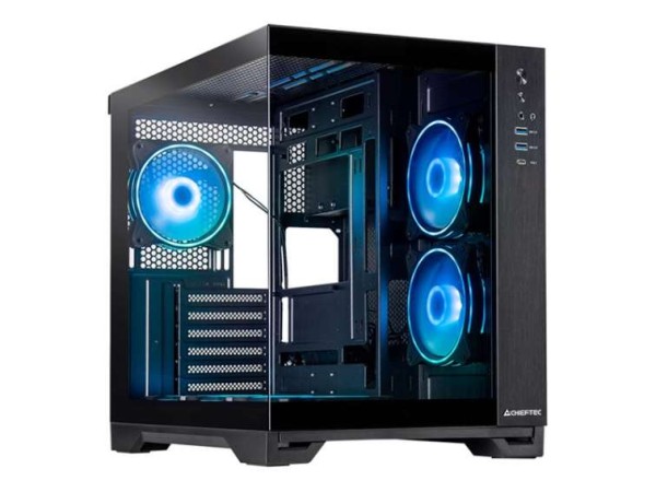 CHIEFTEC Midi Visio GM-30B-TG-OP GM-30B-TG-OP