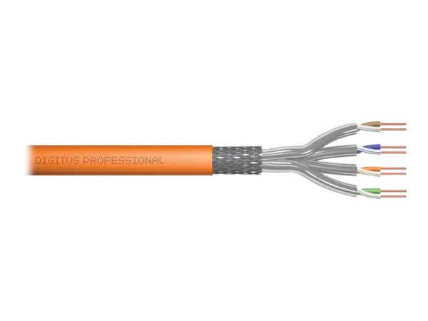 DIGITUS DIGITUS Installationskabel S-FTP Cat7 500m gelb