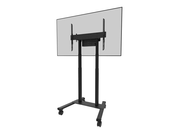 NEOMOUNTS NEOMOUNTS motorisierter Bodenständer für 55-100" Bildschirme - Schwarz