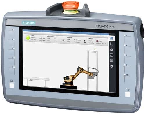 SIEMENS SIMATIC HMI 6AV2125-2JB23-0AX0 KTP900F Mobile, 9.0'' TFT-Display 6AV21252JB230AX0
