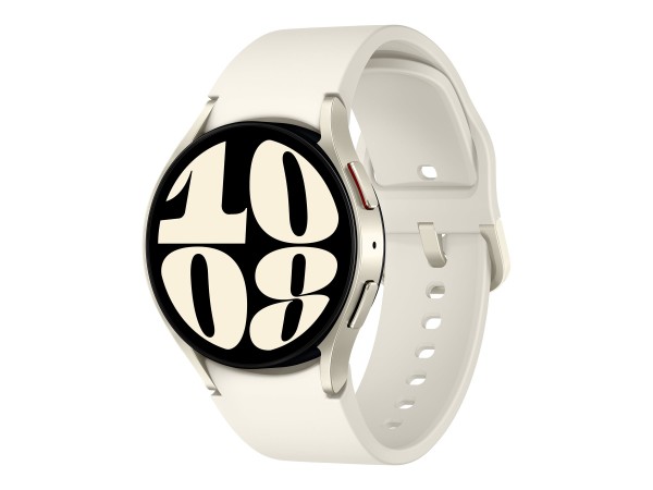 SAMSUNG Galaxy Watch6 - 40 mm - intelligente Uhr mit Sportband - Cream - Ba SM-R935FZEADBT