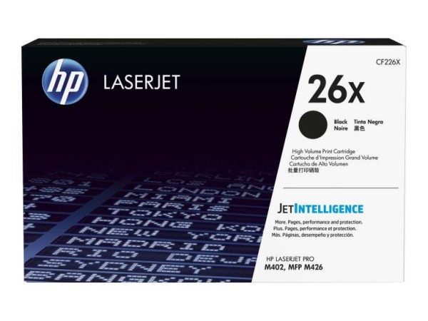 HP 26X Schwarz LaserJet Tonerpatrone (CF226X) CF226X