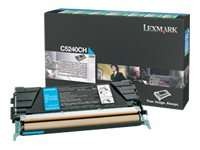 LEXMARK Cyan Tonerpatrone C5242CH