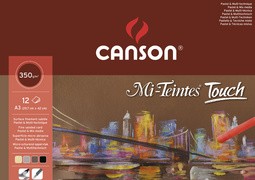 CANSON Zeichenpapier-Block "Mi-Teintes Touch", 240 x 320 mm