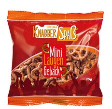 HELLMA Mini Laugengebäck, im Portionsbeutel à 15 g