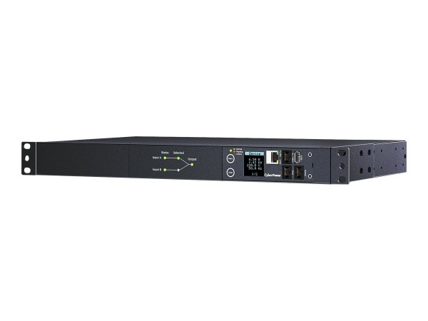 CYBERPOWER SYSTEMS PDU ATS Switch 19" 12xIEC-C13 230V/16A PDU44005