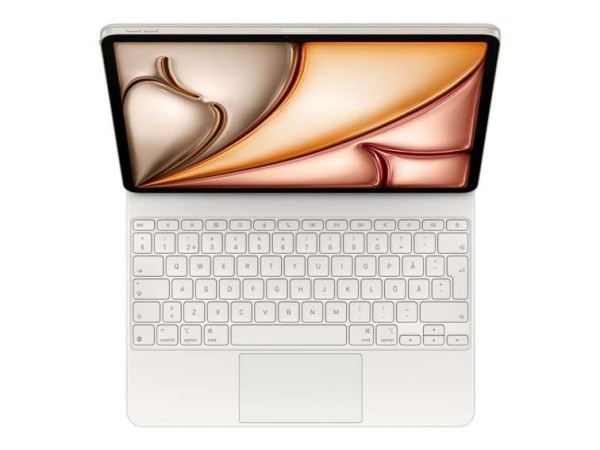 APPLE Magic Keyboard for iPad Air 13-inch M3 - Swedish - White MDFW4S/A