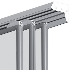 FRANKEN 3-fach Konferenzschiene PRO, Aluminium, 3.000 mm