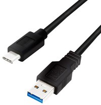 LogiLink USB 3.2 Kabel, USB-A - USB-C Stecker, 2,0 m