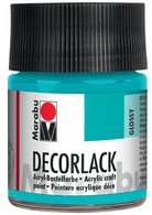 Marabu Acryllack "Decorlack", kirschrot, 50 ml, im Glas