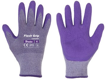 Bradas Damen-Arbeitshandschuh Flash Grip Lavender, M