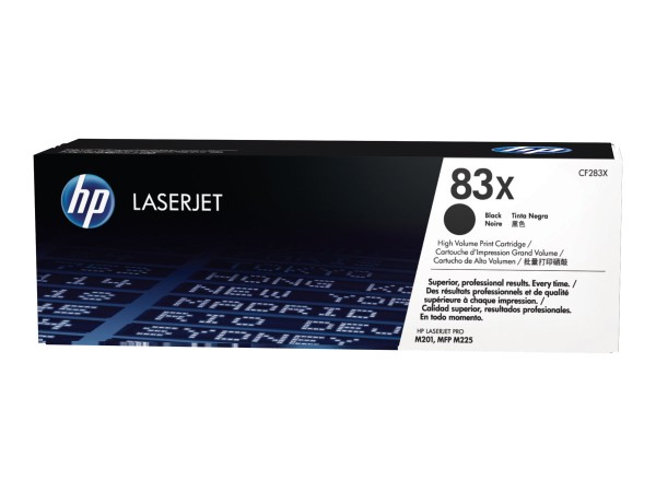 HP HP 83X Schwarz LaserJet Tonerpatrone (CF283X)