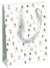 Clairefontaine Weihnachts-Geschenktüte "Schnee", klein