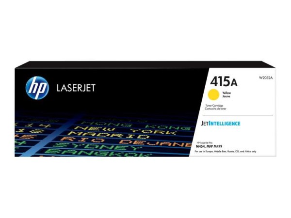 HP 415A Yellow LaserJet Toner Cartridge W2032A