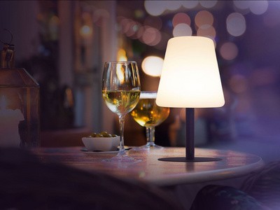 Securit LED-Tischleuchte TABLE LAMP, schwarz