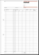 sigel Formularbuch "Rapport/Wochenbericht", A5 quer