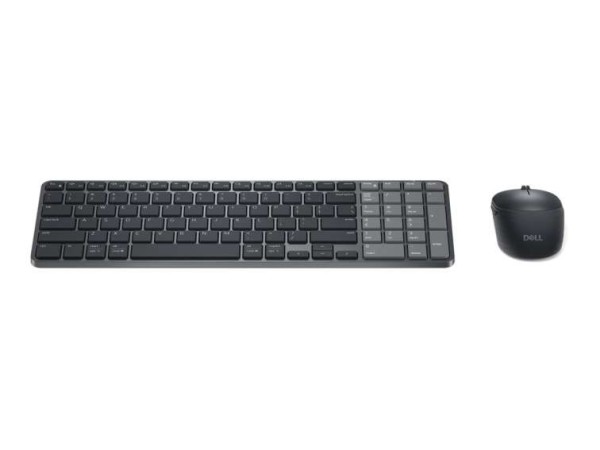 DELL Pro 7 Rechargeable Compact Keyboard and Mouse KM746 US International Q KM746-BLK-INT