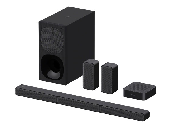 SONY HT-S40R Soundbar Schwarz inkl. kabelgebundenem Subwoofer, Bluetooth®, HTS40R.CEL