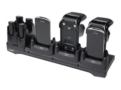 ZEBRA Multi-slot Charge Only Cradles - Docking Cradle (Anschlußstand) - für CRD3S4T-RFD40-EC5X-CHG-1