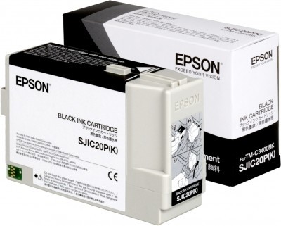 Epson SJIC20P(K) - Tintenpatrone Original - Schwarz