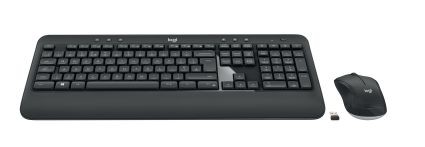 Logitech MK540 Advanced RF Wireless QWERTZ Deutsch Schwarz - Weiß