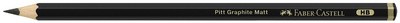 FABER-CASTELL Bleistift PITT GRAPHITE Matt, Härtegrad: 14B