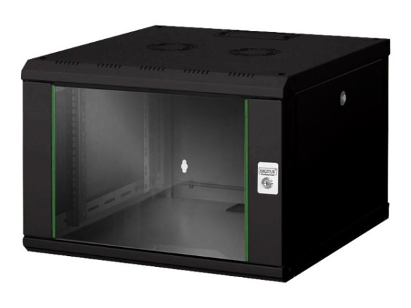 DIGITUS DIGITUS 7HE Wandgehäuse Unique 420x600x600mm Farbe Schwarz RAL 9005