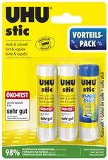 UHU Vorteilspack Klebestift stic und Klebestift stic Magic