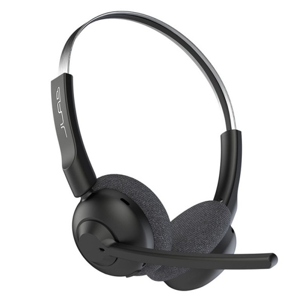 JLAB JLAB GO Work Pop Wireless On-Ear Bluetooth Kopfhörer 50h Stunden Spielzeit, Mikrofonarm, Bluetooth-M