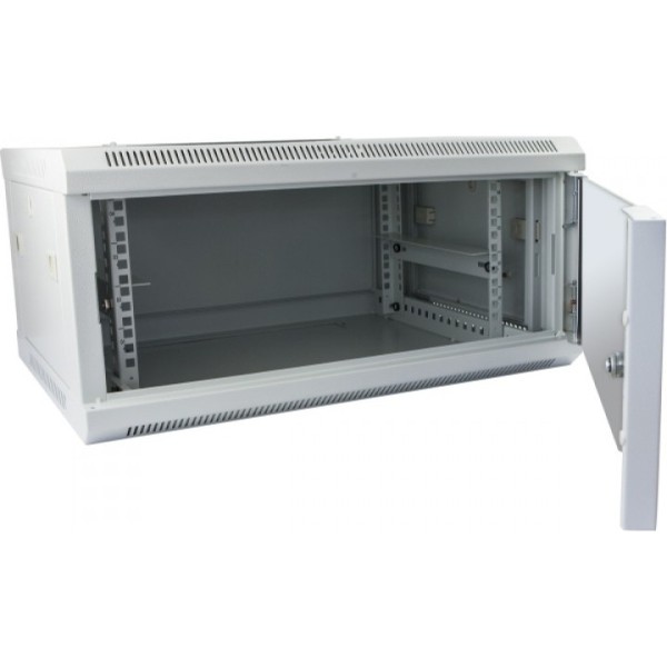 ALLNET ALLNET 19""Wandgehäuse, 15HE, 1-teilig, T600mm, Lichtgrau, SMC-Serie,