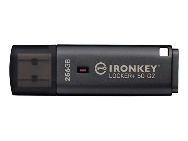 KINGSTON Technology IronKey 256GB Locker Plus 50 G2, FIPS 197, AES-256 IKLP50G2/256GB