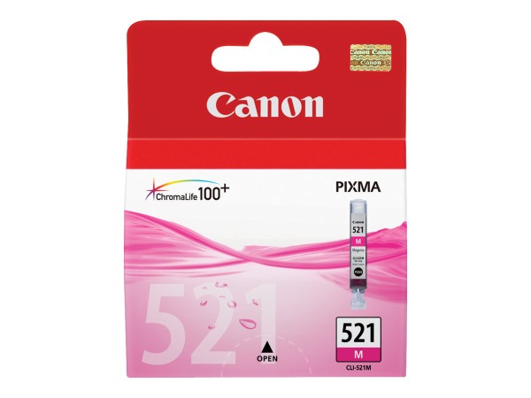 CANON CLI 521M Magenta Tintenbehälter 2935B008