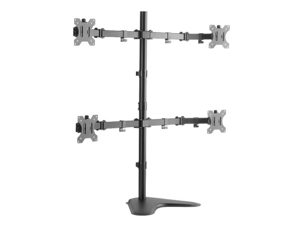 LOGILINK TV-Wandhalterung, Quad Monitor Desk Stand BP0046