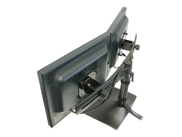 ERGOTRON Dual Monitor horz Stand black 33-322-200