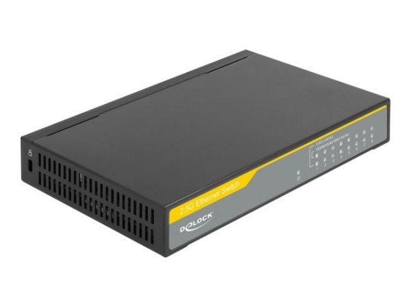 DELOCK 2,5Gigabit Ethernet Switch 8 Port 87782