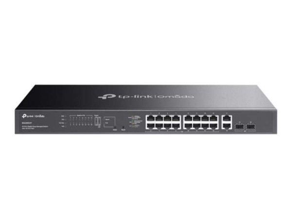 TP-LINK Omada ES220GMP 20-Port Gigabit Easy mgd. Switch 16-Port PoE+ ES220GMP