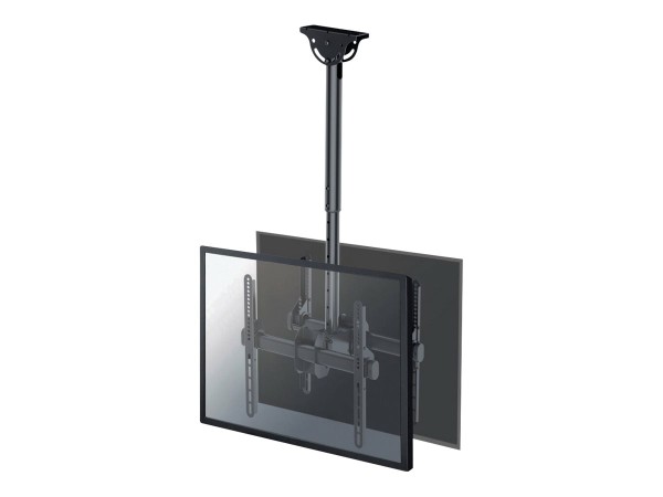 NEOMOUNTS Deckenhalterung für 2 Flachbildschirme/Fernseher bis 60" (152 cm) NM-C440DBLACK