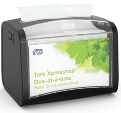 TORK Xpressnap Servietten-Tischspender, weiß