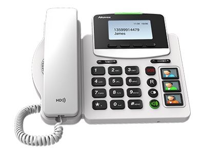 AKUVOX AKUVOX R15P Großtasten-SIP-Telefon inkl. SOS-Sender, PoE