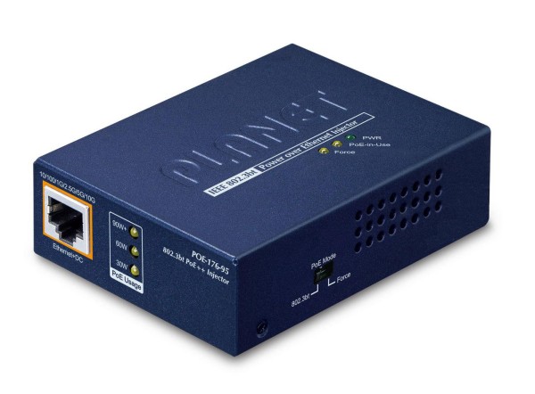 PLANET TECHNOLOGY Single-Port 10Gbps 802.3bt POE-176-95